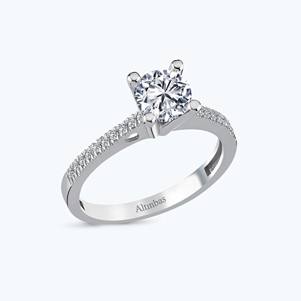 Altın Tektaş Yüzük