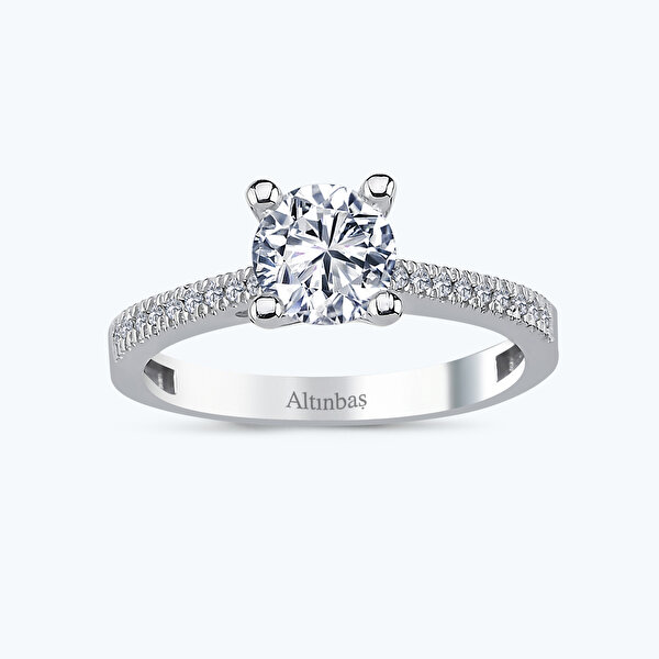 Altın Tektaş Yüzük