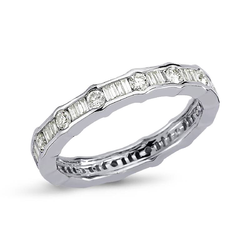 0.84 Carat Eternity Diamond Ring