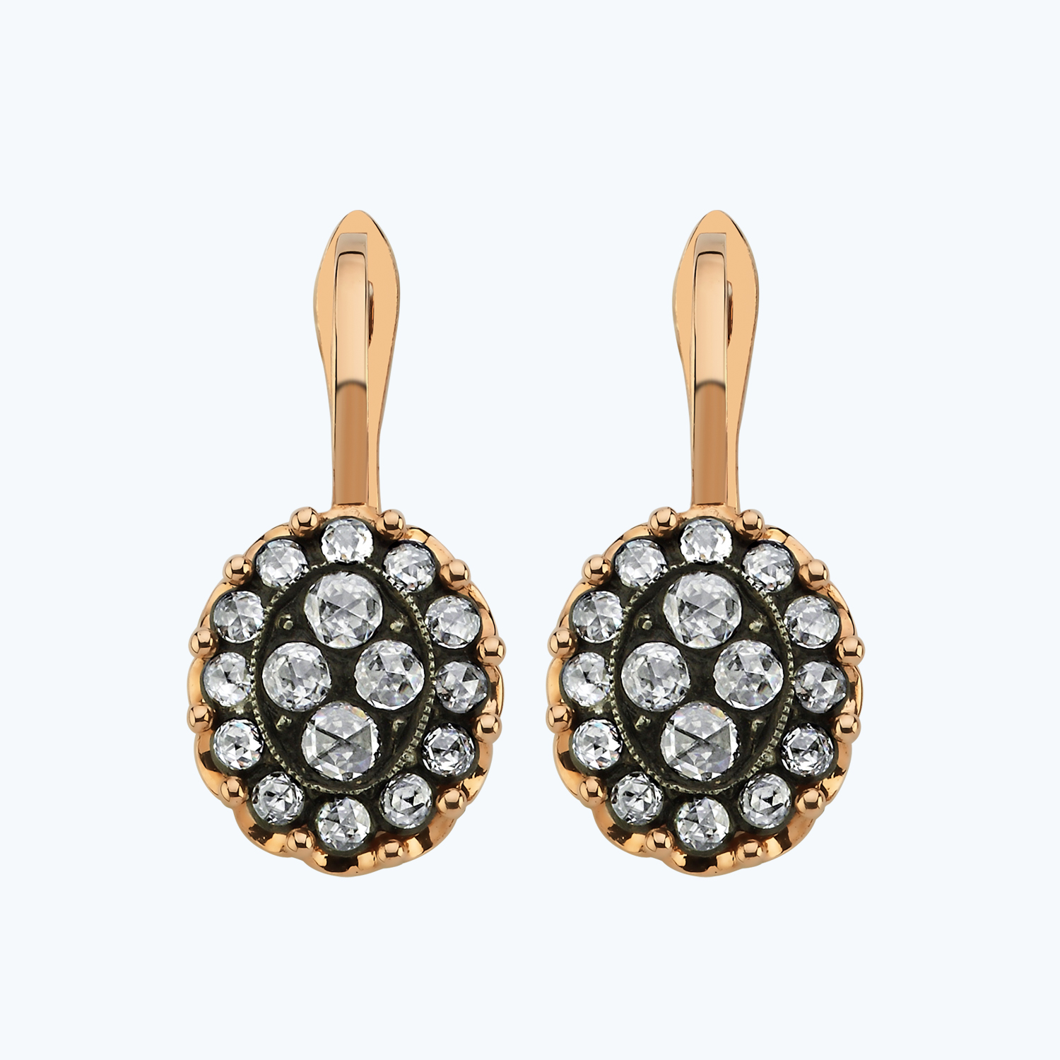 1.06 Karat Elmas Küpe