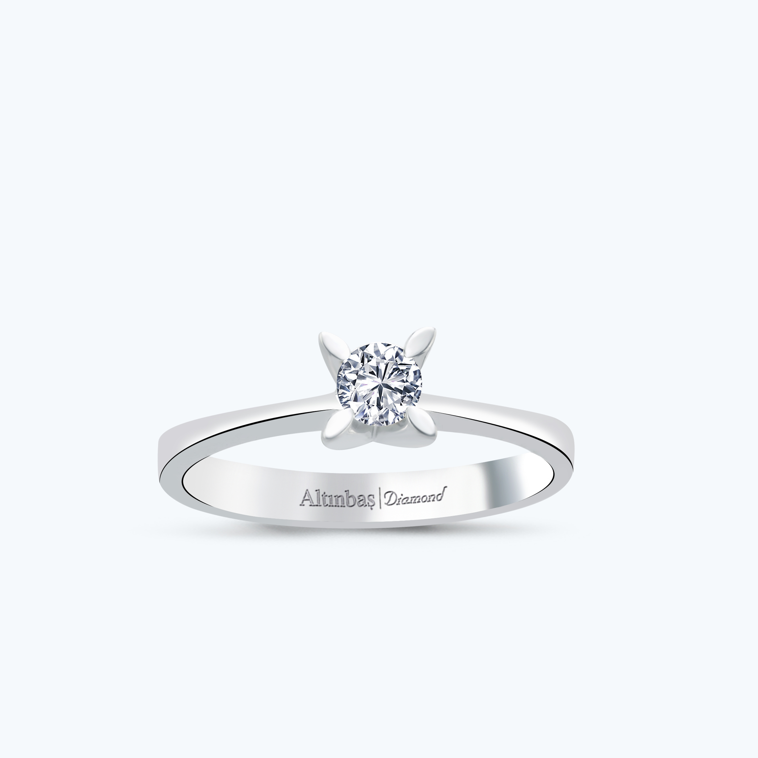 0.31 Karat Pırlanta Tektaş Yüzük