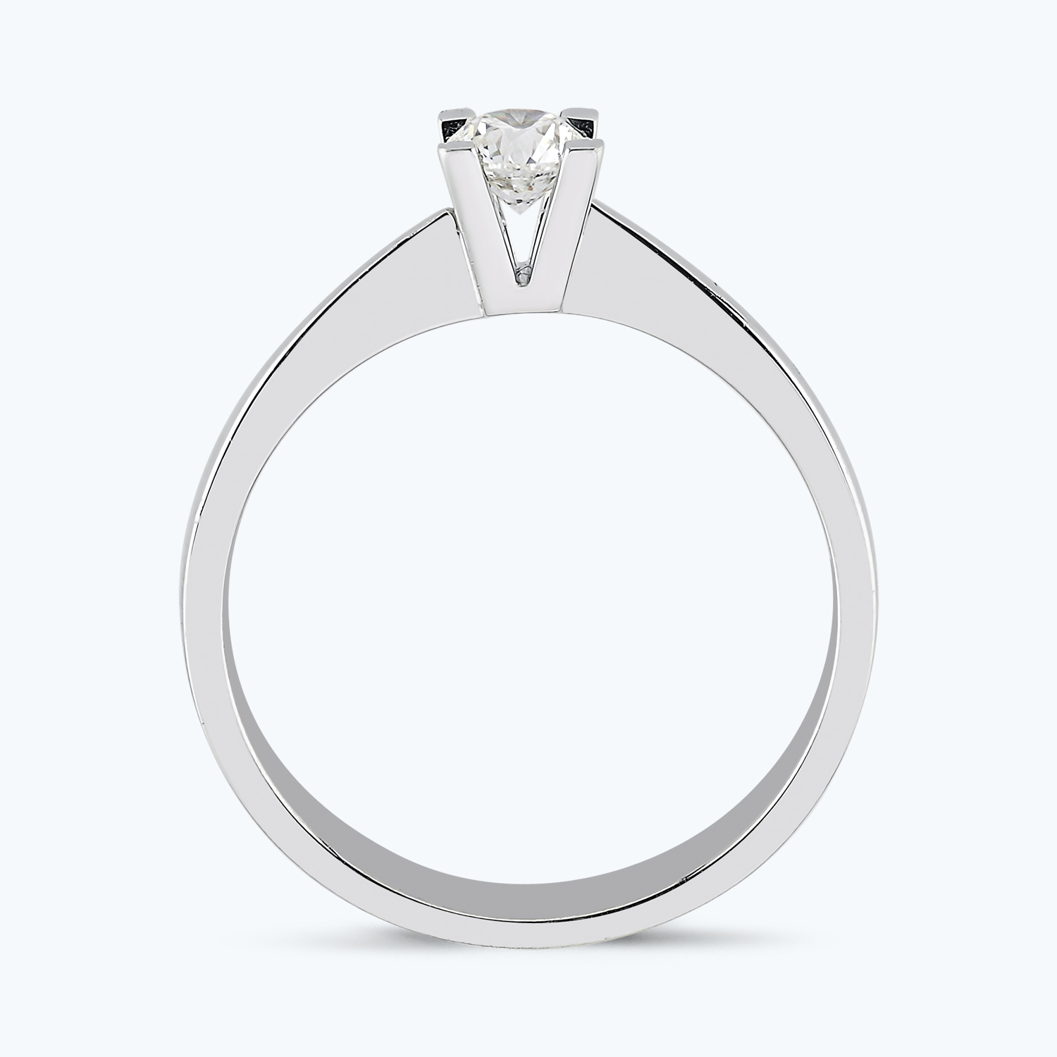 0.24 Karat Pırlanta Tektaş Yüzük