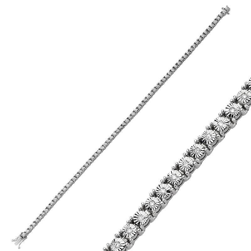 0.27 Carat Diamond Tennis Bracelet