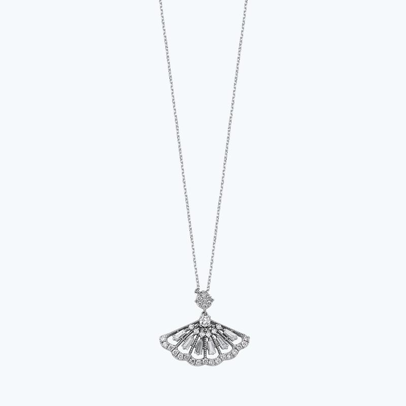 0.34 Carat Diamond Necklace