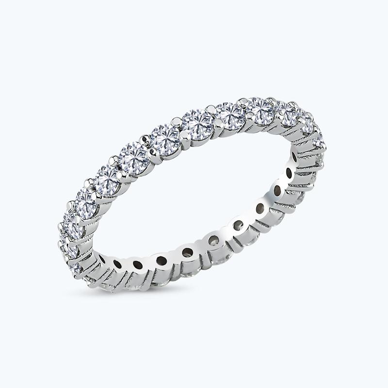 0.91 Carat Eternity Diamond Ring