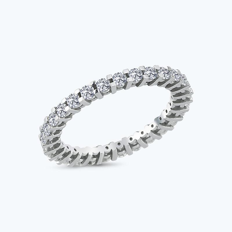 0.57 Carat Eternity Diamond Ring