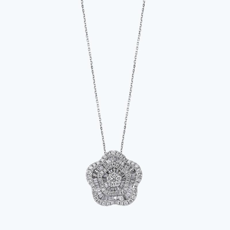 0.64 Carat Diamond Necklace