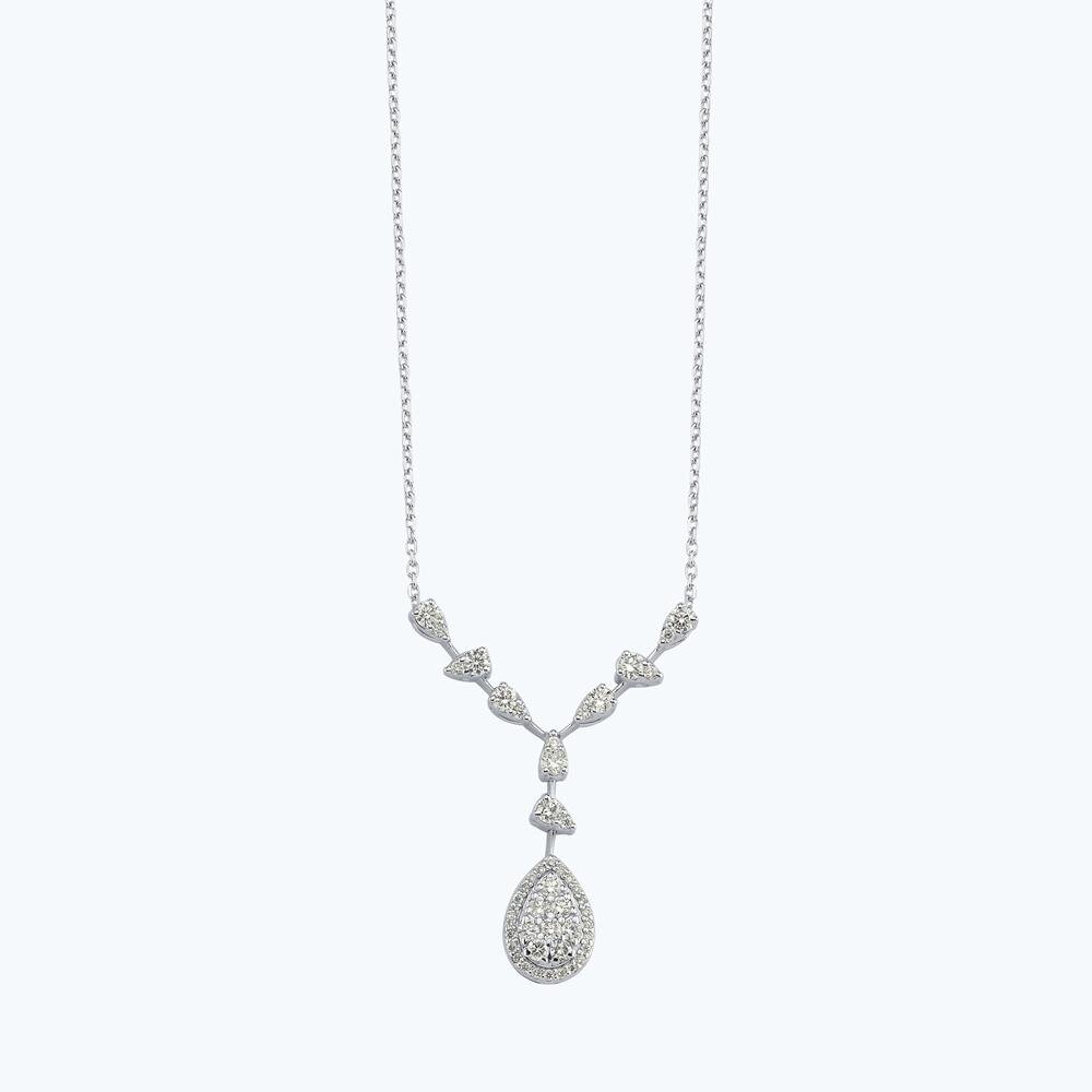 0.67 Karat Pırlanta Damla Kolye