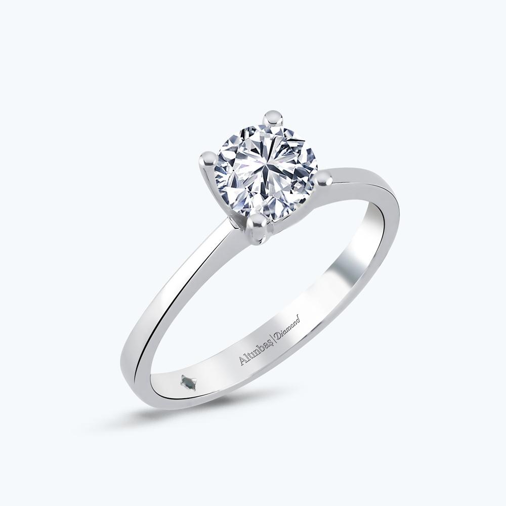 0.17 Karat Pırlanta Tektaş Yüzük