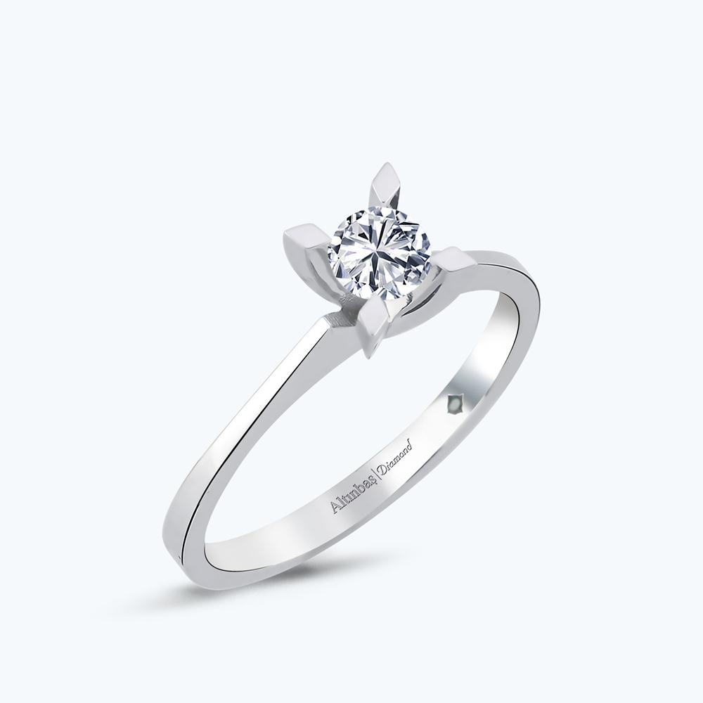 0.20 Karat Pırlanta Tektaş Yüzük