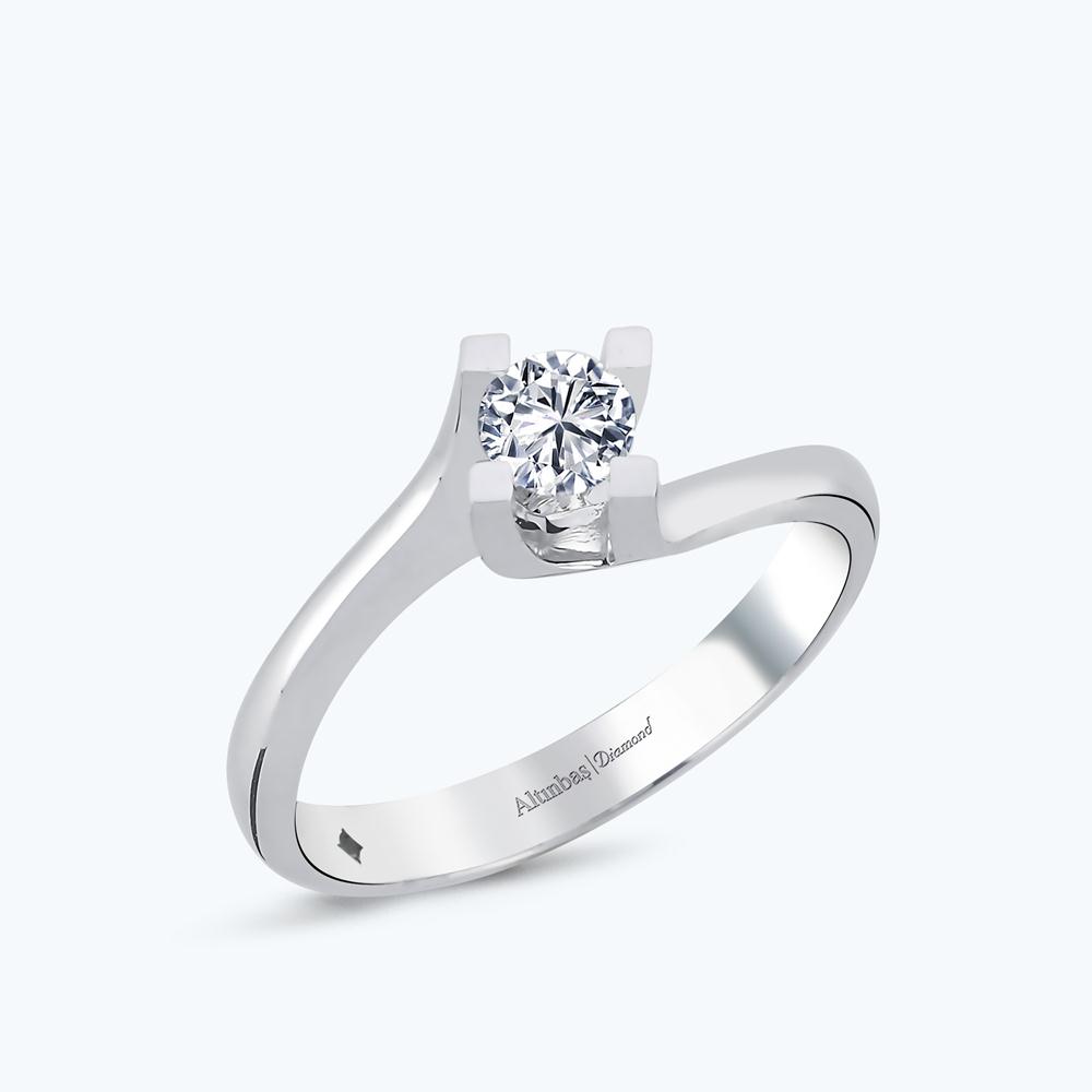 0.20 Karat Pırlanta Tektaş Yüzük