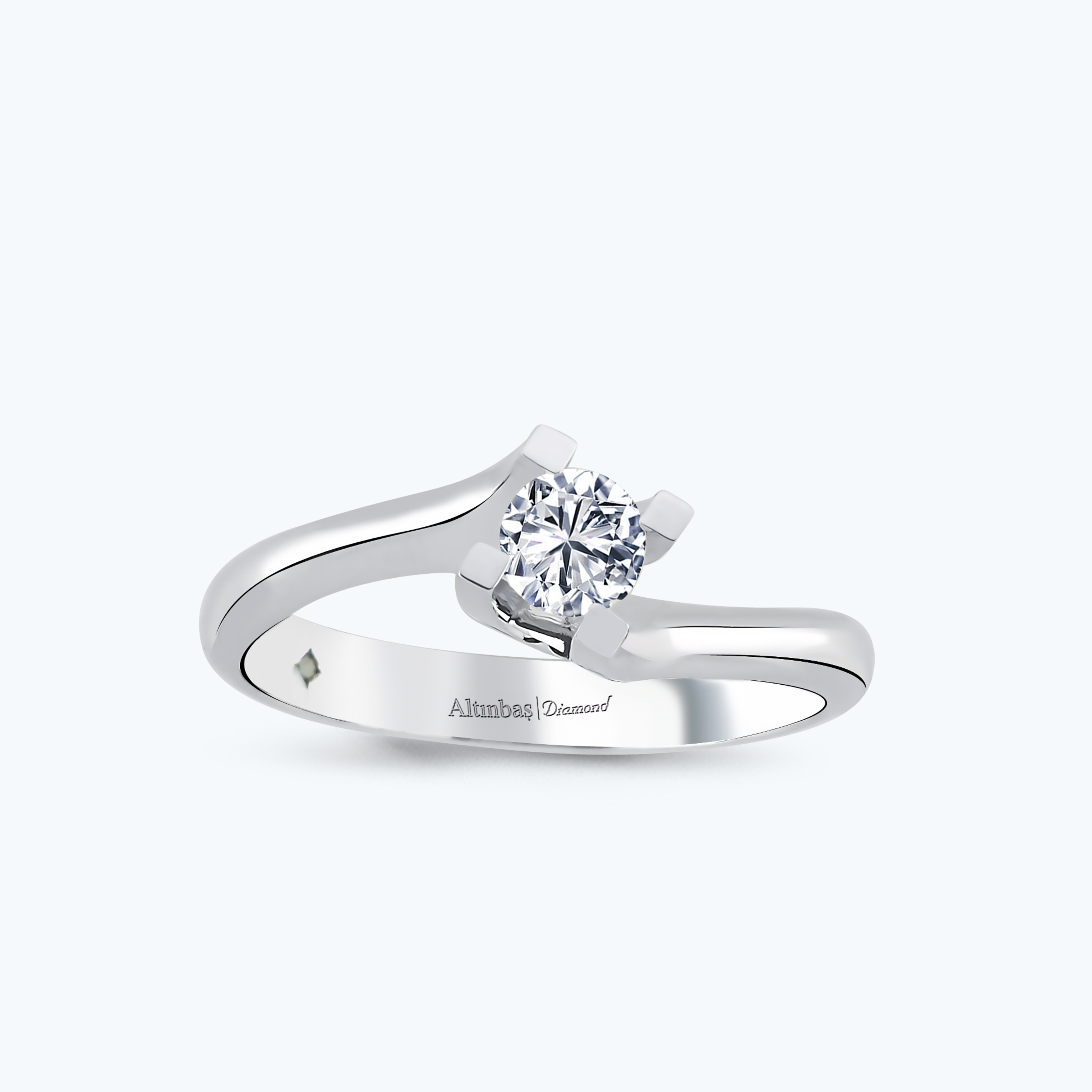 0.20 Karat Pırlanta Tektaş Yüzük