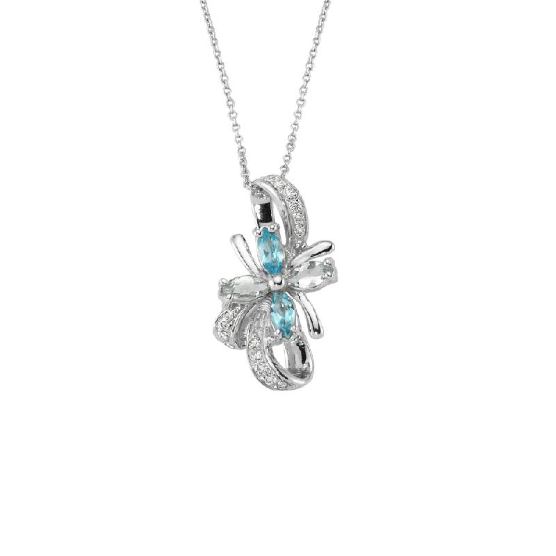 0.05 Carat Emerald Diamond Necklace