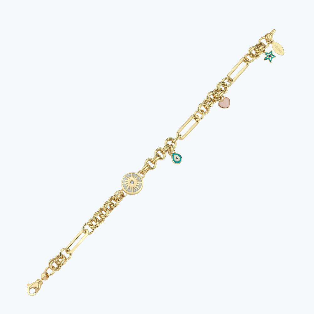 Altın Şans Zincir Bileklik