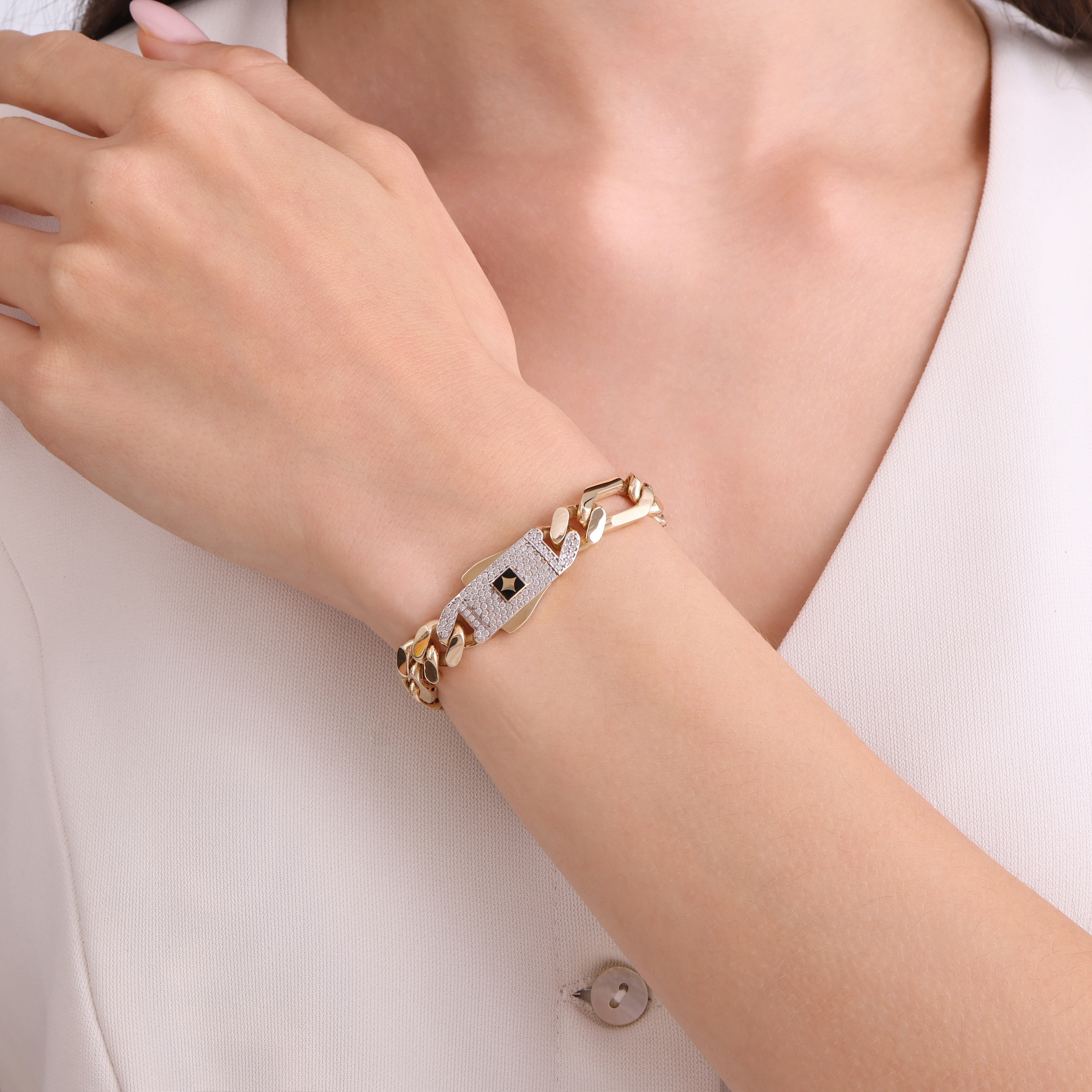 Altınbaş Golden Chain Bileklik