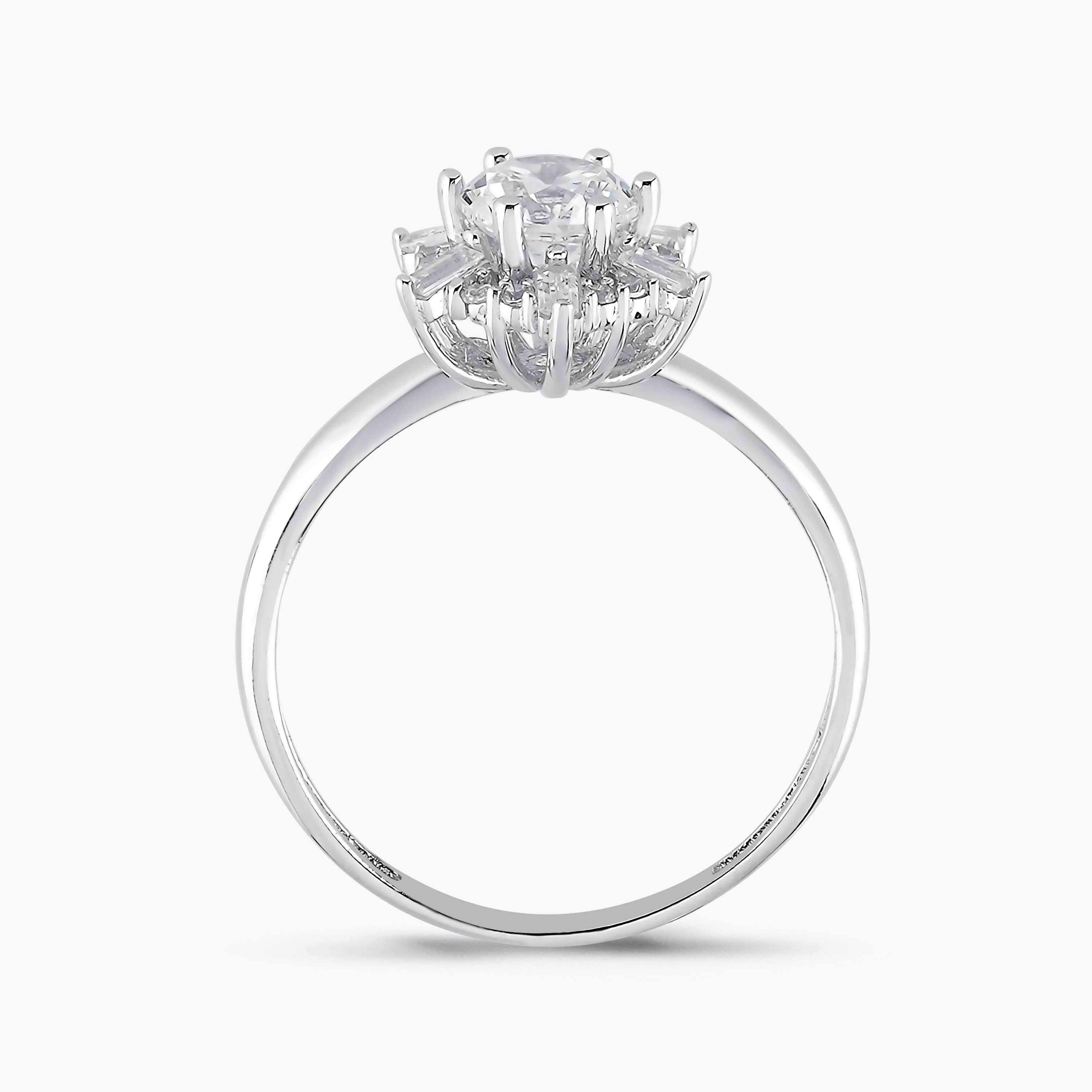 Altın Baget Taş Yüzük