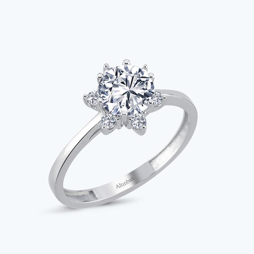 Altın Lotus Çiçeği Yüzük