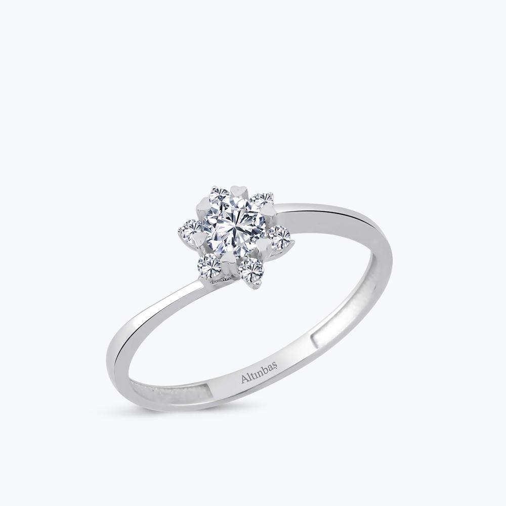 Altın Çiçek Yüzük