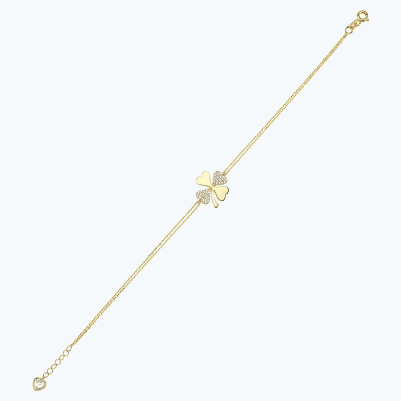 Clover Gold Bracelet