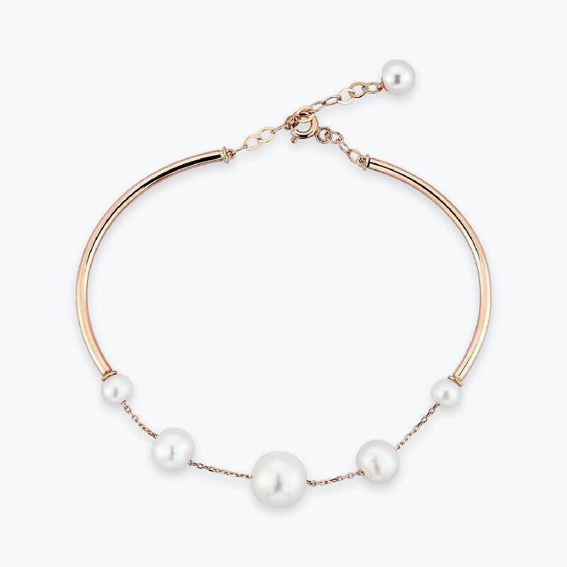 Pearl Gold Bracelet
