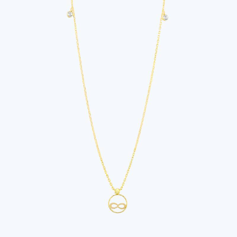 Infinity Gold Necklace