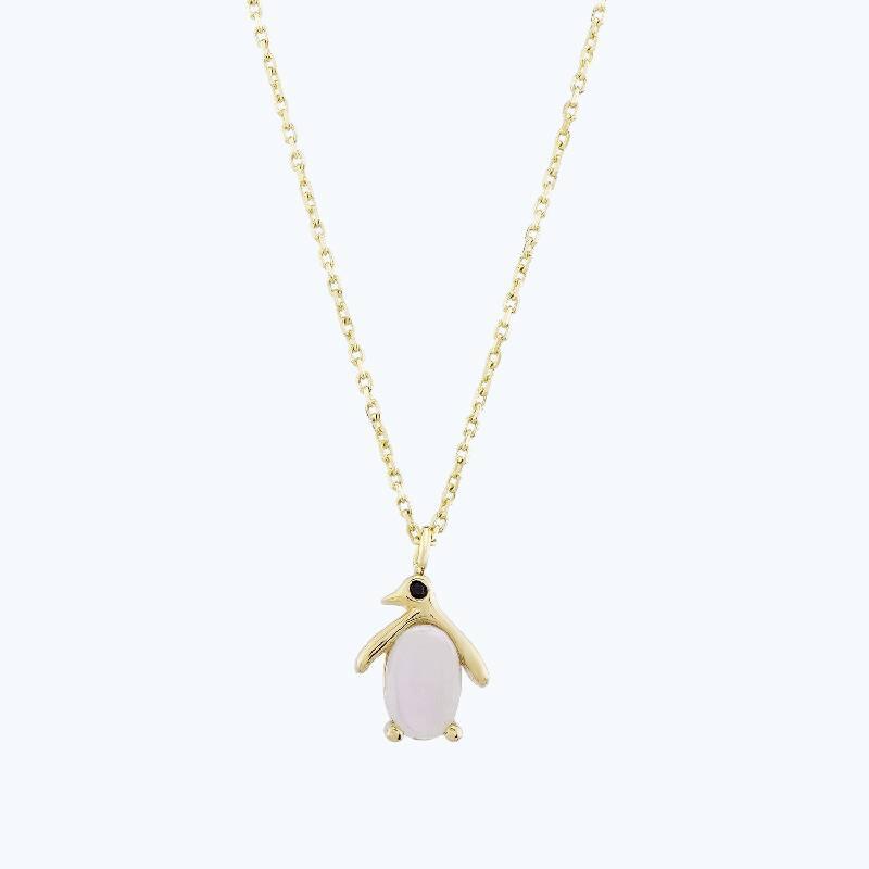 Penguin Gold Necklace