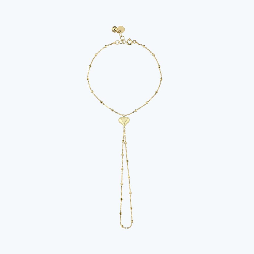 Altın Kalpli Şahmeran Bileklik