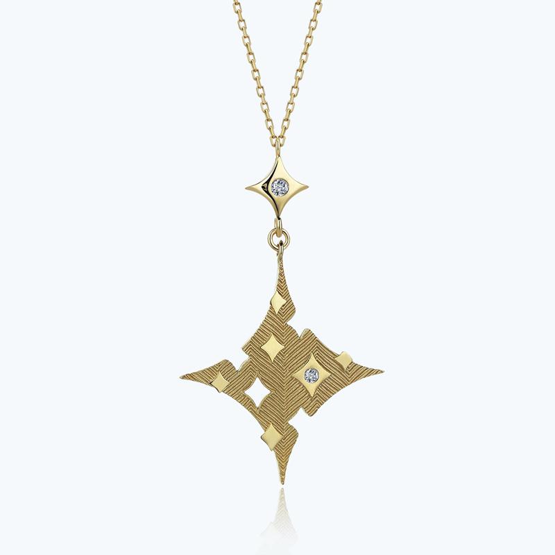Altınbaş Star Gold Necklace