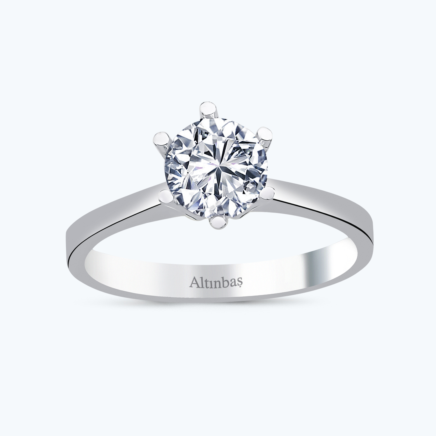 Altın Tektaş Yüzük